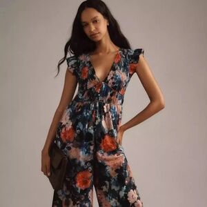 The Peregrine Jumpsuit: Printed Eyelet Edition size Small